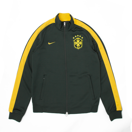 Nike Brazil Tracktop (2014) (Green/Yellow) - M